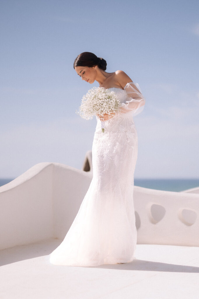 Scatto d'autore per un matrimonio all'aperto curato dai fotografi di Ginnetti Studio